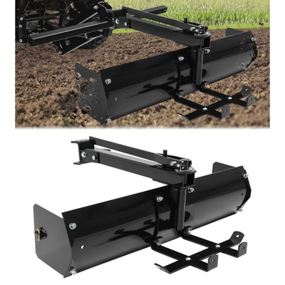 #ad 40quot; Steel Adjustable Tow Behind Box Scraper Blade For Lawn Garden Tractors $150.99