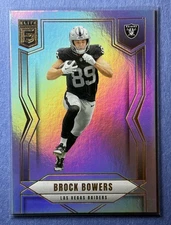 Brock Bowers 2025 Panini Donruss Elite #13 Las Vegas Raiders