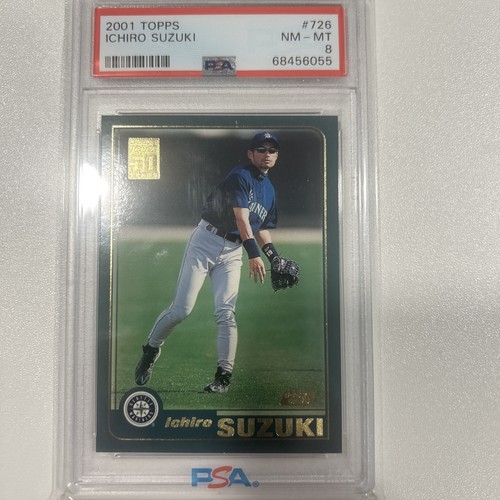 2001 Topps - Ichiro Suzuki #726 (RC) PSA 6