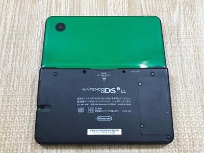 Nintendo DSi LL XL DS Green Console Nintendo Japan - With Defects