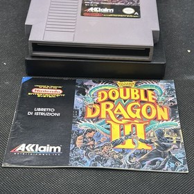 Nintendo NES - Double Dragon III - TESTED -
