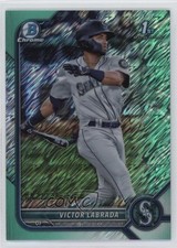 2022 Bowman Chrome Prospects Aqua Shimmer Refractor 92/125 Victor Labrada 2r1