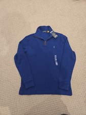 Polo Ralph Lauren 1/4 Zip Pullover Sweater. NEW Mens Size Small