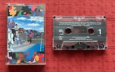 PRINCE AND THE REVOLUTION - US CASSETTE TAPE - AROUND THE WORLD IN A DAY