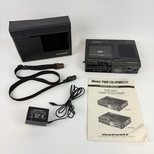 Marantz PMD201 Vintage Portable Cassette Recorder/ Player