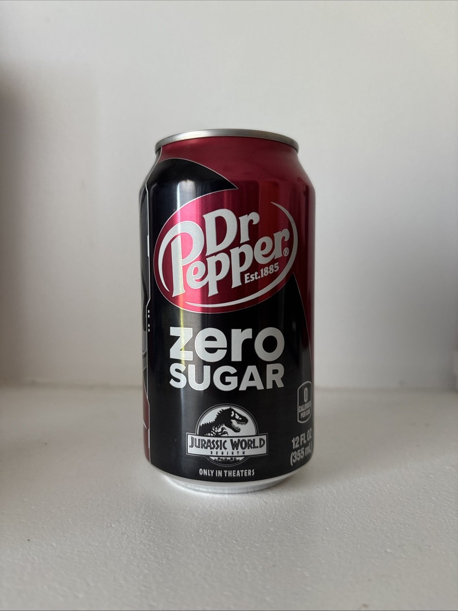 Dr Pepper Zero Sugar Jurassic World Rebirth Exclusive 2025 (FULL