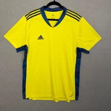 Adidas Soccer Adipro 20 Short Sleeve Goalkeeper Jersey Mens XL Shock Yellow