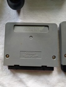 ​Nintendo Virtual Boy Lot - Controller (VUE-005) + Mario Clash & Red Alarm 