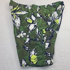 Arizona Board Shorts Swim Trunks Hawaii Tropical Drawstring Lined Mens XL