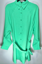 Express green shirt dress size small
