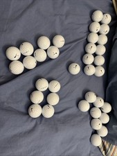 36 White Nike RZN Mix Used Golf Balls Near Mint To Mint