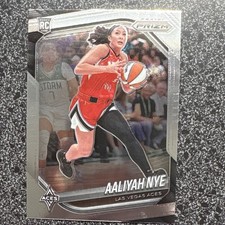 Panini 2025 WNBA Prizm Aaliyah Nye #15 Las Vegas Aces Rookie Basketball Card
