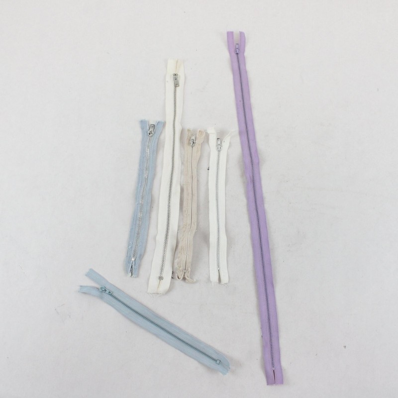 YKK Lot of 6 Assorted Zippers Sewing Craft Repair