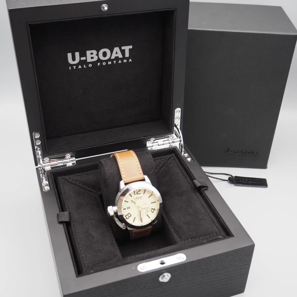 Reloj automático para hombre U-Boat Classico UB-8892 esfera beige 42 mm Foto 2 de 4