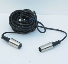 20 ft. 5 Pin DIN Extension Cord for sound, lighting, remote operation, etc. Mint