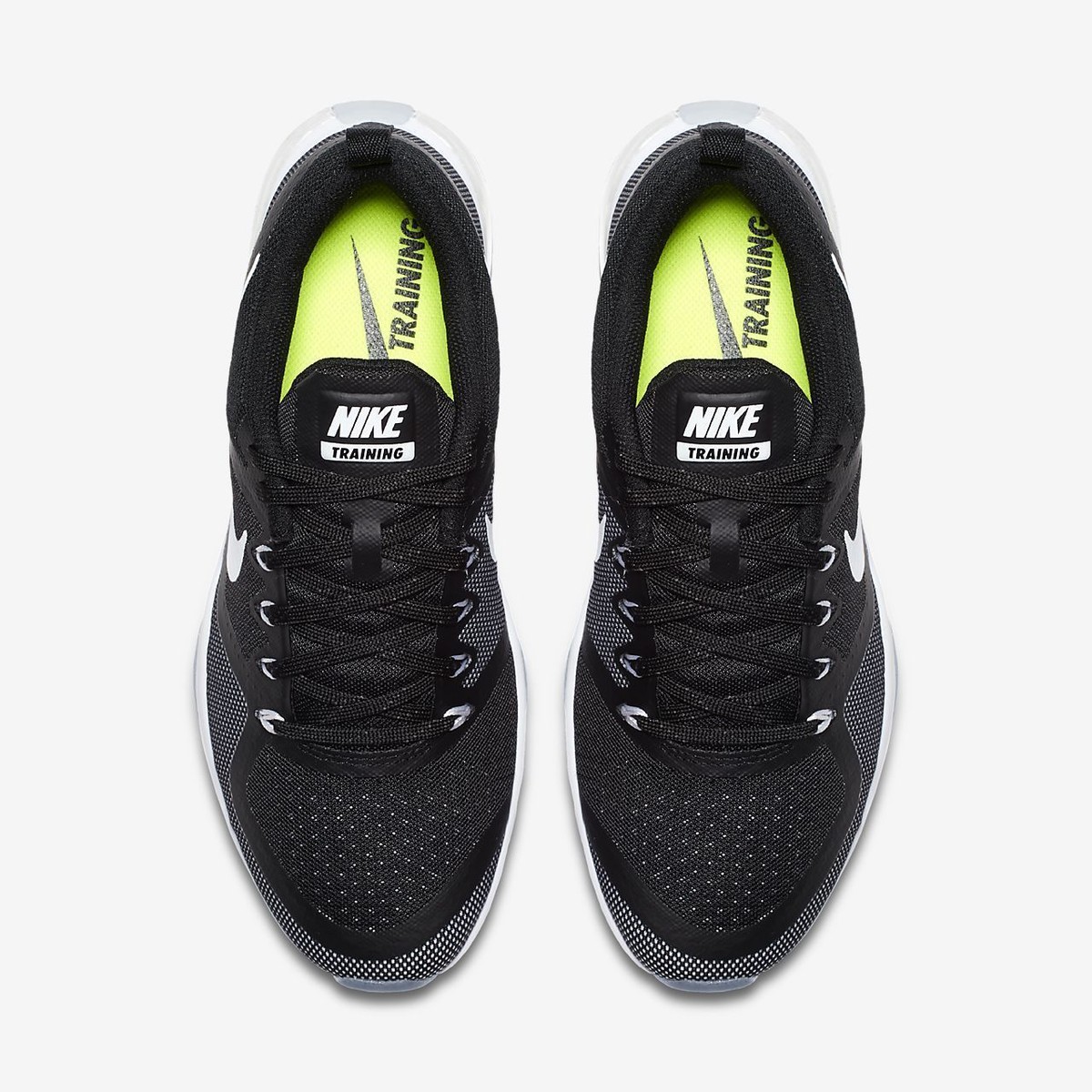 Nike Women Air Zoom Fitness 904645-001 Black White Mesh Training