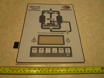 NPL PNEUMATIC PRODUCTS 1264353 NRG/LES AMLOC DRYER DISPLAY PANEL COVER, C0080