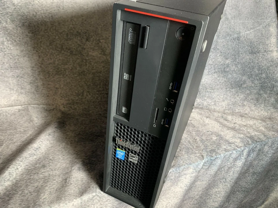 Lenovo ThinkStation P300 SFF Intel Core I3 4350 16GB RAM 500GB HDD Windows 10 - Imagen 2 de 4