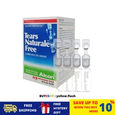 ALCON TEARS NATURALE FREE 32 Vial 0.8ml LUBRICANT EYE DROPS RELIEVER