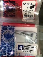 Trim Parts #'s 5186A, 5186D, 5186G Individual Number Emblem..(Sold Individually)