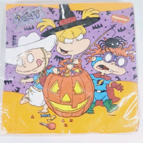 Nickelodeon Rugrats Halloween Napkins 5 Packs , Designware NEW Sealed - Picture 2 of 3