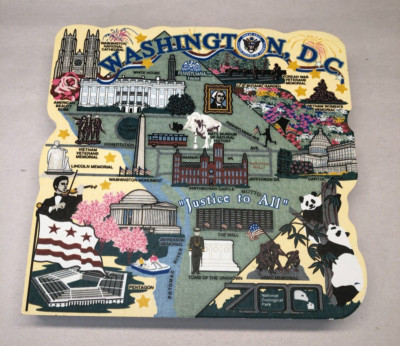 Cat's Meow Village MAP Washington DC District of Columbia Tourist Attractions