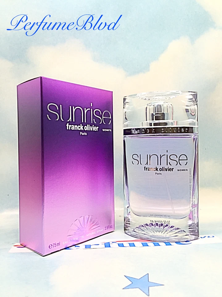 SUNRISE DE FRANCK OLIVIER 2,5 FL. OZ 75 ML EAU DE TOILETTE SPRAY PARA MUJER NISB Foto 2 de 4