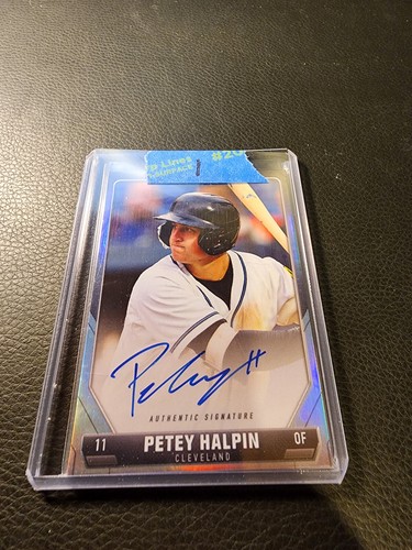 2024 Pulse Baseball-Petey Halpin Auto Cleveland Guardians - Picture 3 of 3