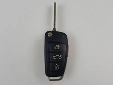 FOR PARTS ONLY ORIGINAL AUDI A4 S4 06-10 FLIP OEM KEY LESS ENTRY FOB  REMOTE US