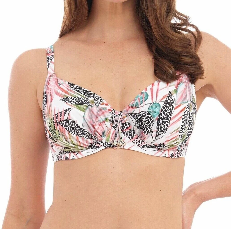 Top de bikini Fantasie Tobago melón talla 38D con aros copa completa 500801 Foto 4 de 4