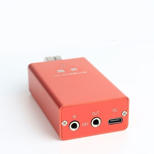 CW Mini Touch Auto CW klucz do stacji radiowej Sidetone Shortwave CW Key Practice - Zdjęcie 3 z 4