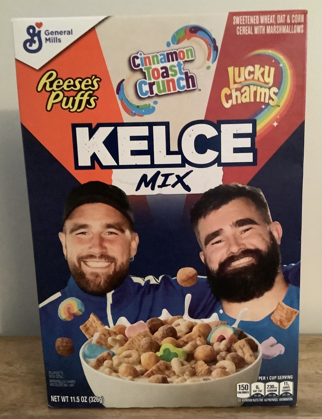 Limited Edition General Mills Kelce Mix Cereal