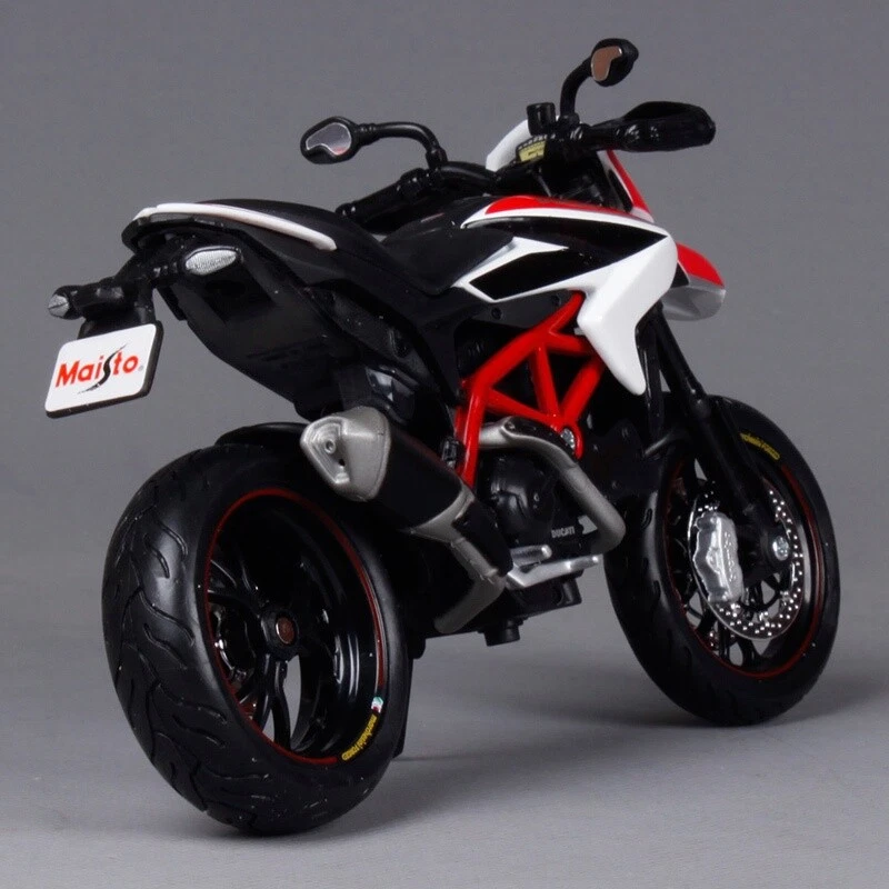 Maisto 1:12 Ducati Hypermotard SP 2013 Aleación Moto Modelo ToyCollection Foto 4 de 4