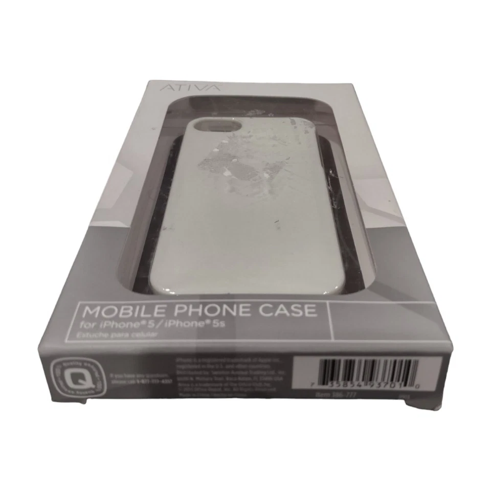 Funda Teléfono Móvil Ativa Accesorio iPhone 5/5s Artículo 386-777 Nueva Foto 3 de 4