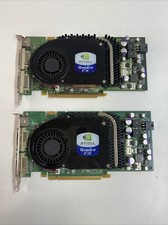 Lot of 2 Nvidia Quadro FX P317 graphic card