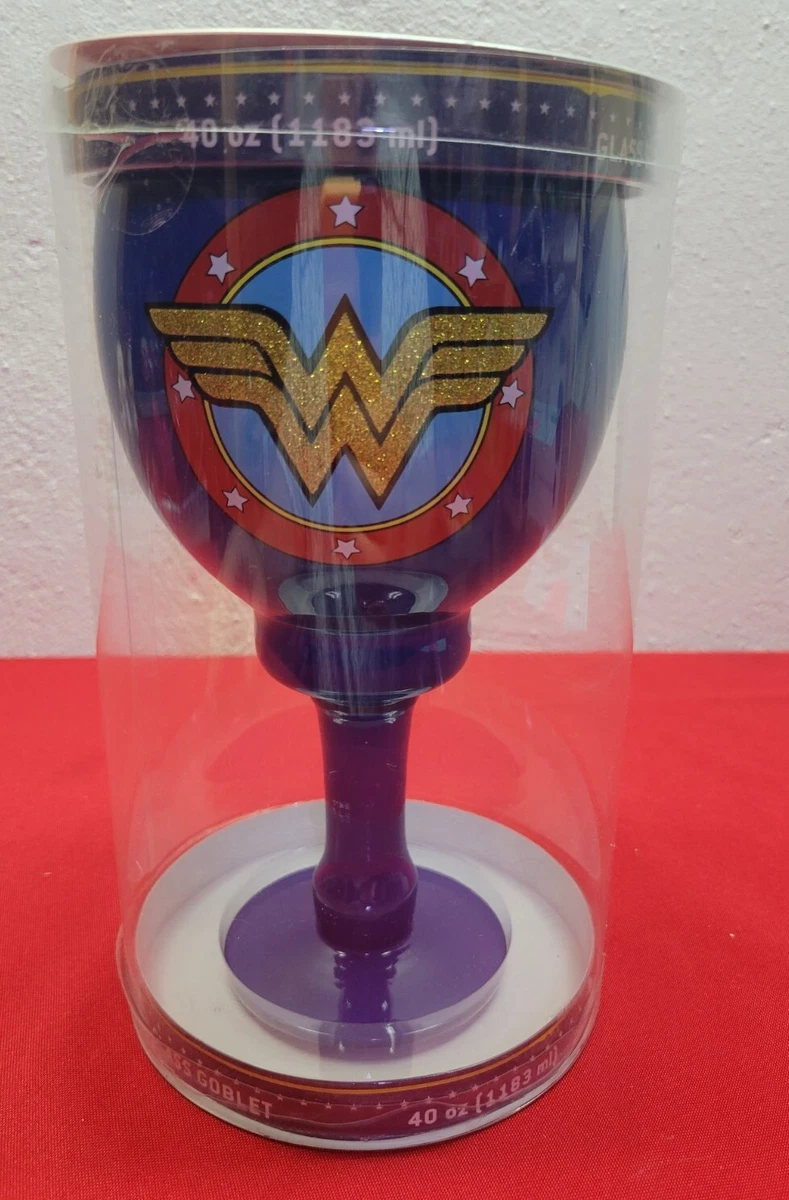 Wonder woman wine glasses 2025