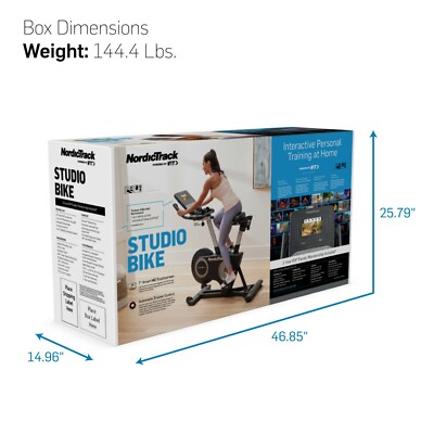 NordicTrack Upright Studio Bike Black for sale online