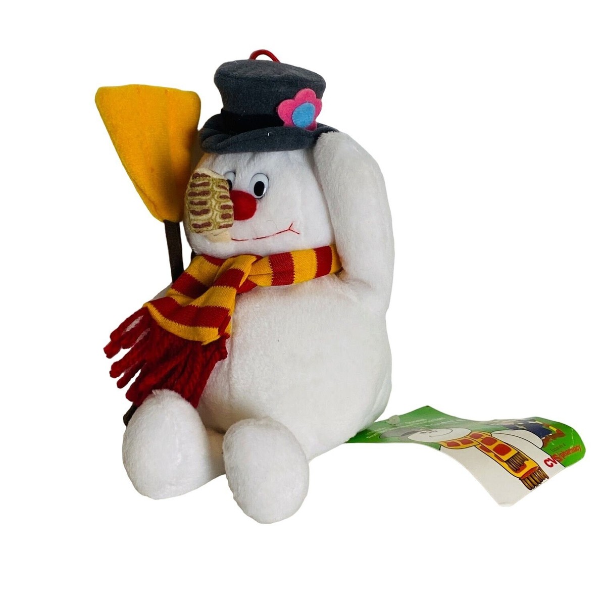 With Tags Frosty The Snowman CVS 8 Inch Plush 1999 Stuffins for