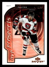 Matt Zultek 2000 Upper Deck MVP #213   Ottawa 67's