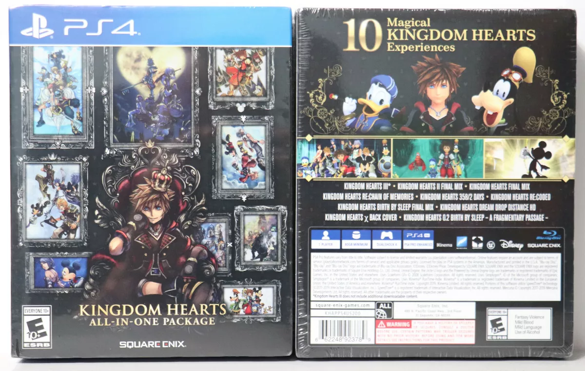 Kingdom Hearts All-In-One Package (Sony PlayStation 4 / 5, 2020) - NEW PS4 PS5 Kingdom Hearts All-In-One Package (Sony PlayStation 4 / 5, 2020) - NEW PS4 PS5
