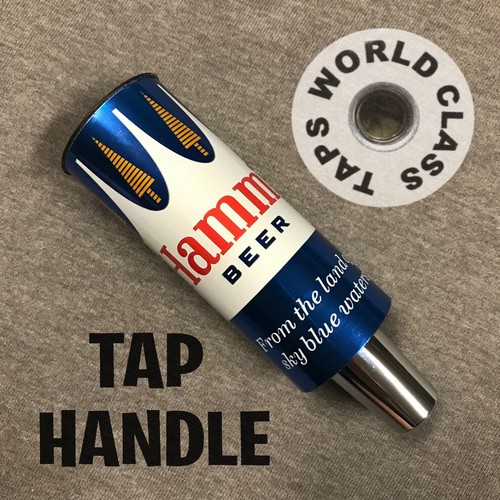 shorty 4.5in HAMM'S beer TAP HANDLE marker STUBBY tapper pull BAR knob - 第 1/2 張圖片