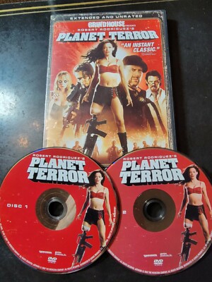 Planet Terror (DVD, 2007, 2-Disc Set, Extended Directors Cut) 