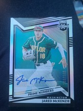 Jared McKenzie Auto SN /180 2022 Elite Extra Edition Prime Numbers A Nationals