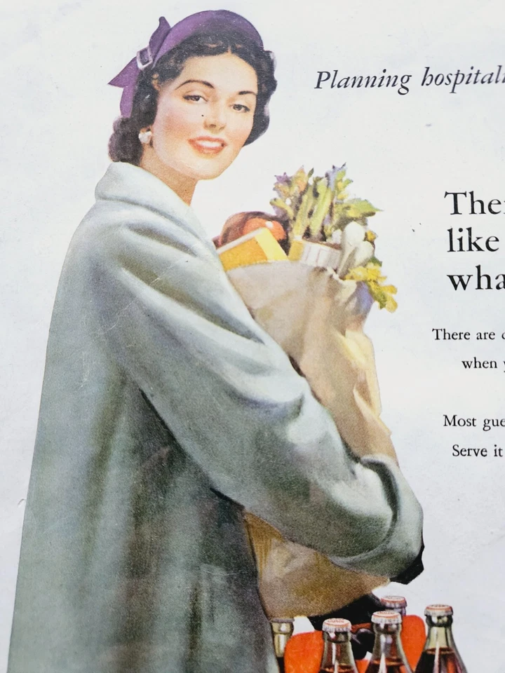 Coca Cola Bottling Company Old Magazine advertisement pic 16 x 12" modern frame - Image 3 of 4