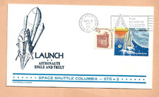 SHUTTLE COLUMBIA STS-2 LAUNCH NOV 12,1981 KSC CENTENNIAL SPACE COVER