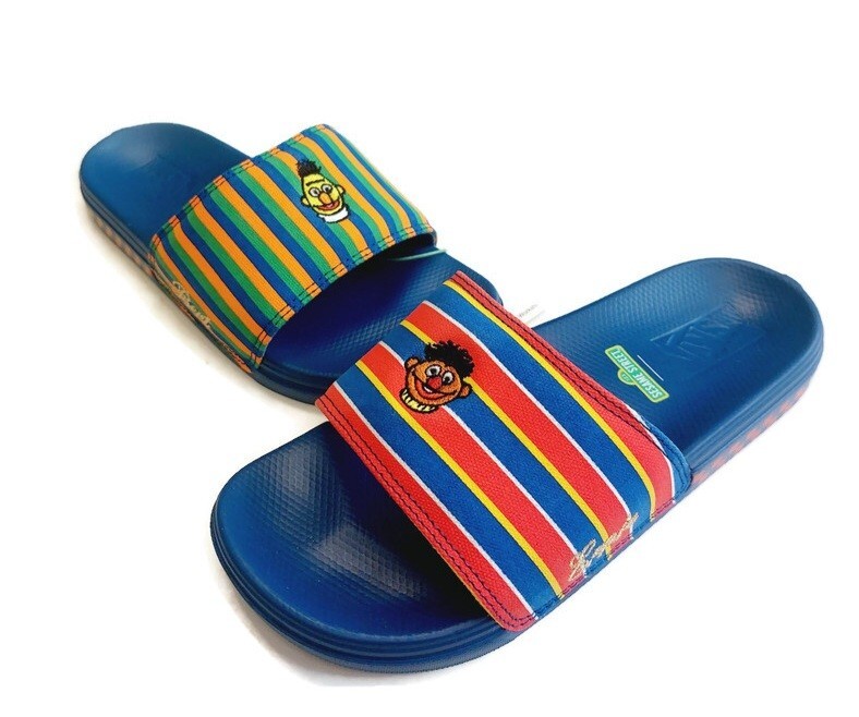 VANS X Sesame Street Mens Size 5 Slide Ernie and Bert La  display picture 2