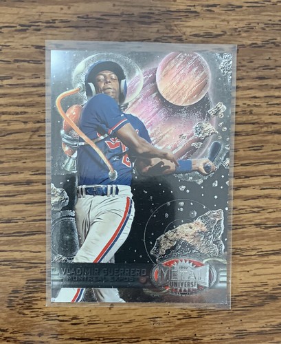 🔥VLADIMIR GUERRERO ROOKIE 1997 Fleer Metal Universe #156 Expos RC 🔥