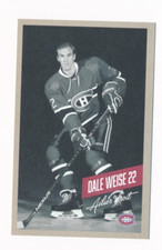 2015-16 DALE WEISE MONTREAL CANADIENS TEAM ISSUE POST CARD RARE!