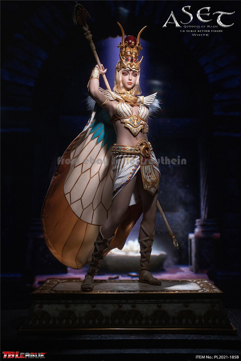 TBLeague 1/6 Soldier Egyptian Gods Isis PL2021-185B White