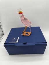 Swarovski Crystal Figurine Paradise Cockatoo Giant Bird Retired  original box